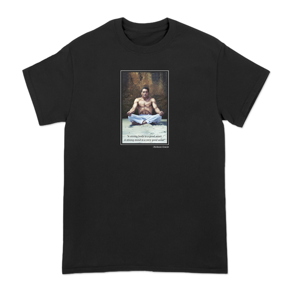 Rickson Gracie サイン入り Tシャツ ネイビー dgreytshirteagle.jpg